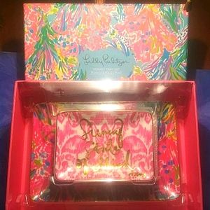 Lilly Pulitzer Exquisite Elegance Trinket Set NWT